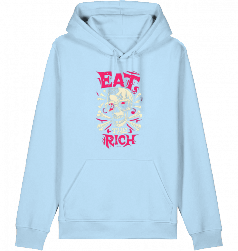 EAT THE RICH (SKULL) HOODIE