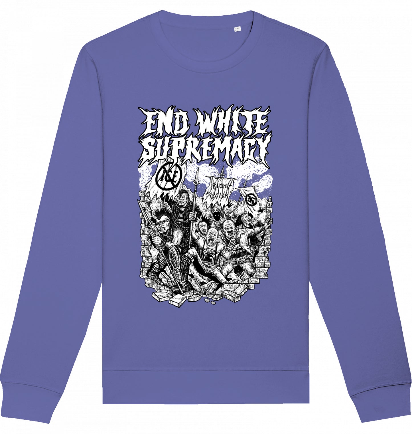 END WHITE SUPREMACY - Crewneck Unisex