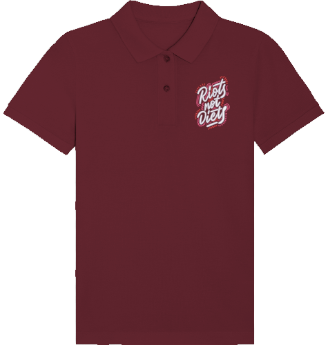 Riots not Diets POLO SHIRT WOM*N (embroidered)