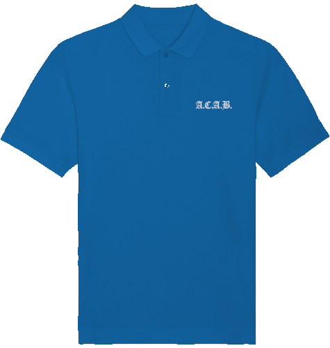 A.C.A.B. POLO SHIRT M*N (embroidered)