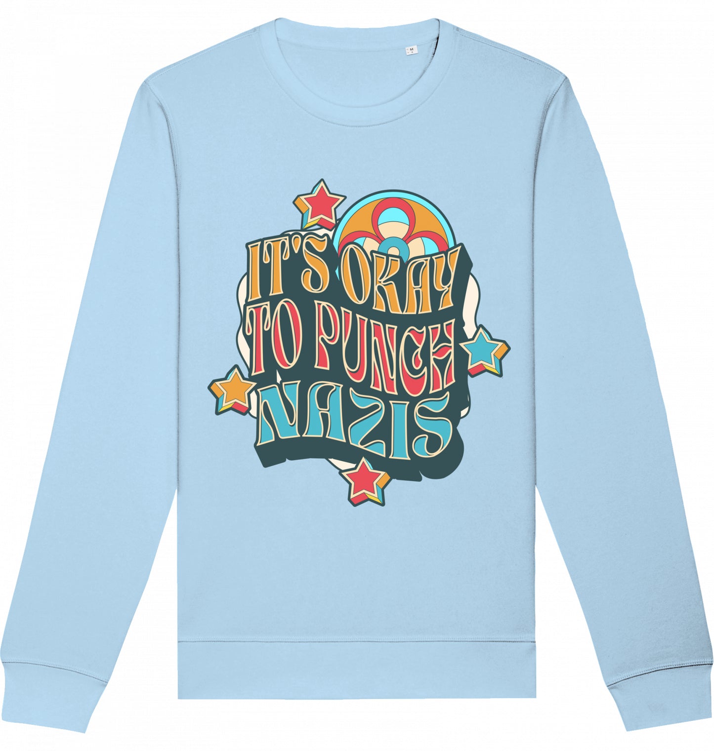 It's okay to punch Nazis - Crewneck Unisex
