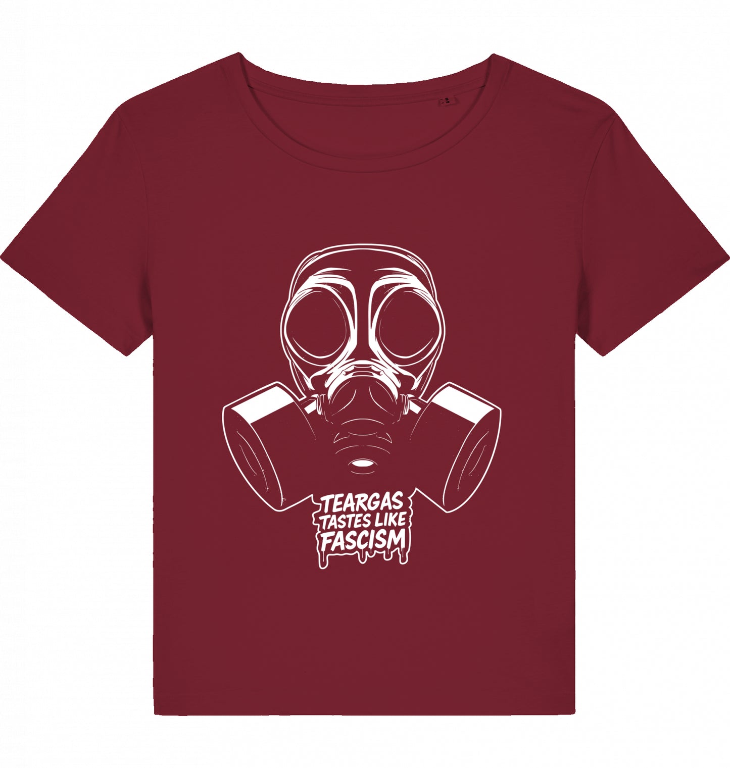 TEARGAS TASTES LIKE FASCISM WOM*N