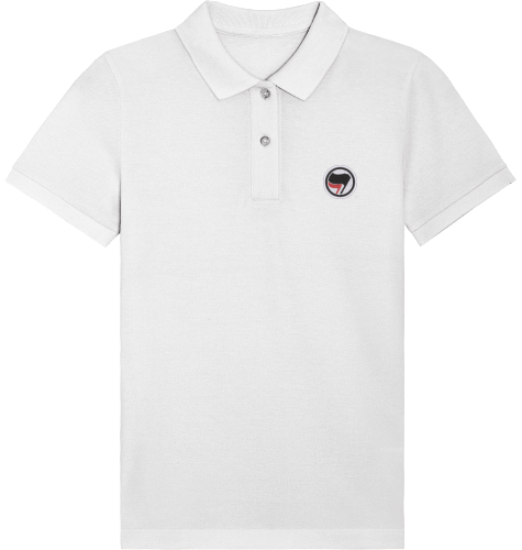 Antifa Flag POLO SHIRT WOM*N (embroidered)