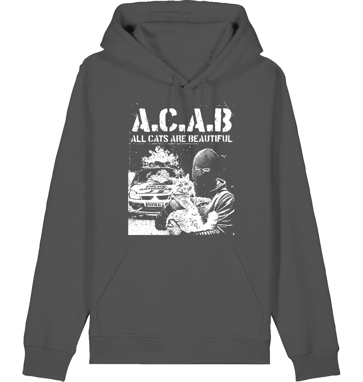 LOVE CATS HATE COPS - Hoodie