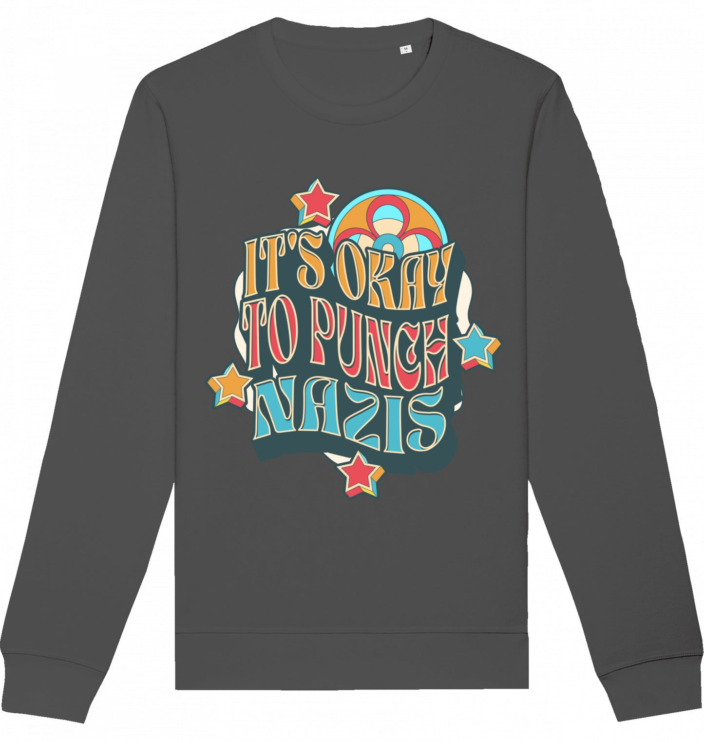 It's okay to punch Nazis - Crewneck Unisex
