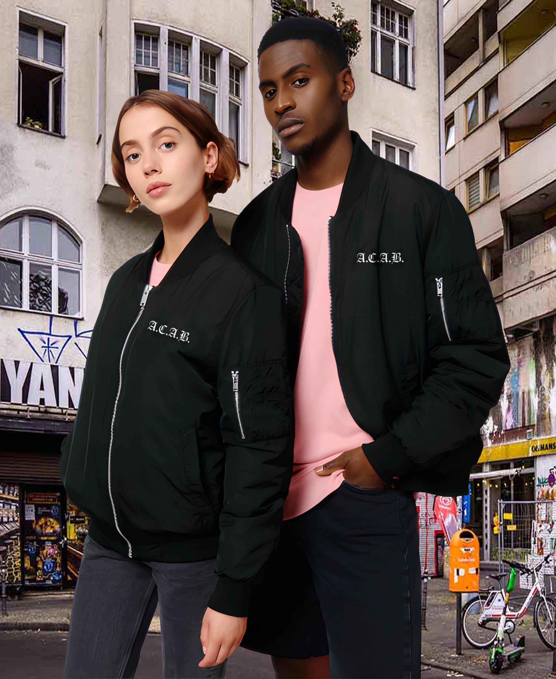 Bomber Jacket | Stand Out in Style - Antifascist Clothing