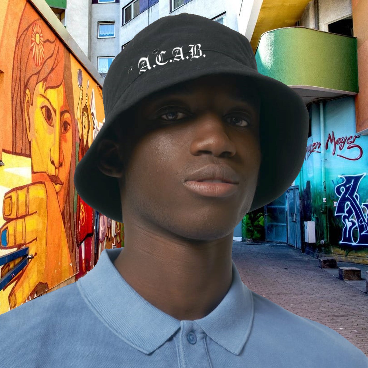 A.C.A.B. Bucket Hat (embroidered)