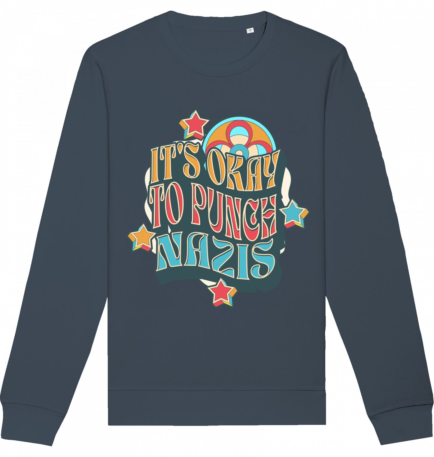 It's okay to punch Nazis - Crewneck Unisex