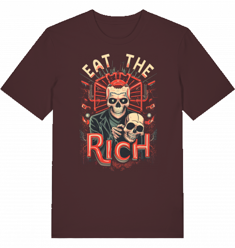 EAT THE RICH skull - Unisex