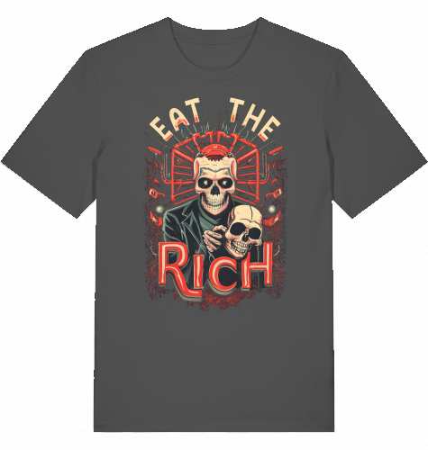 EAT THE RICH skull - Unisex