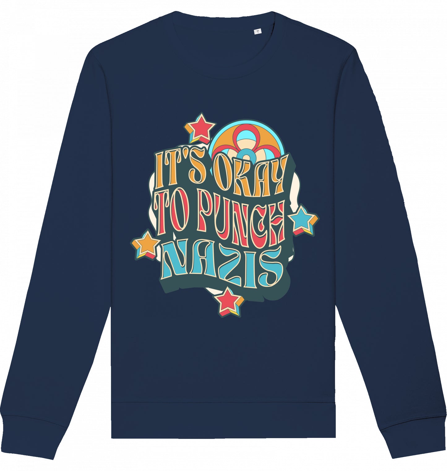 It's okay to punch Nazis - Crewneck Unisex