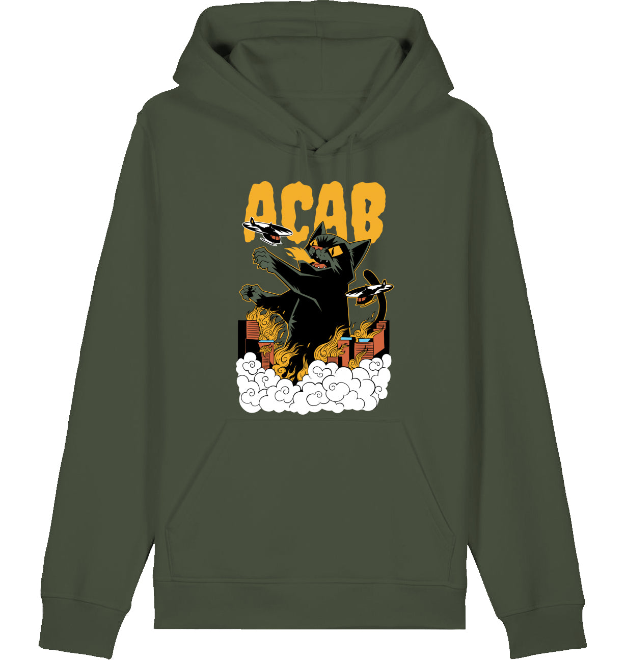 COMRADE ACAB CAT - Hoodie