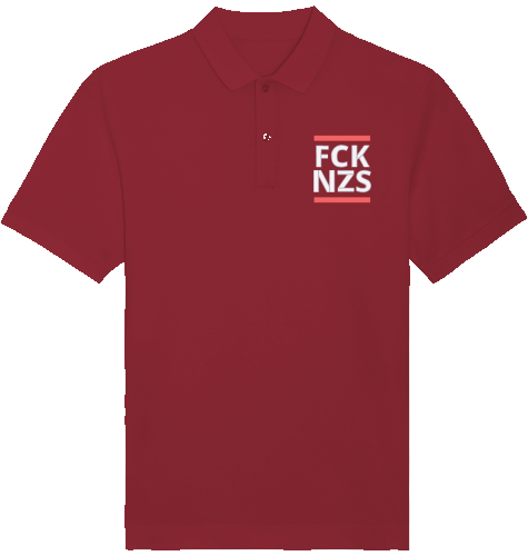 FCK NZS POLO SHIRT M*N (embroidered)