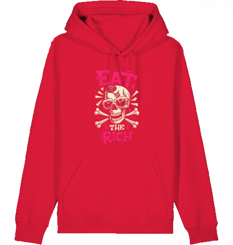 EAT THE RICH (SKULL) HOODIE