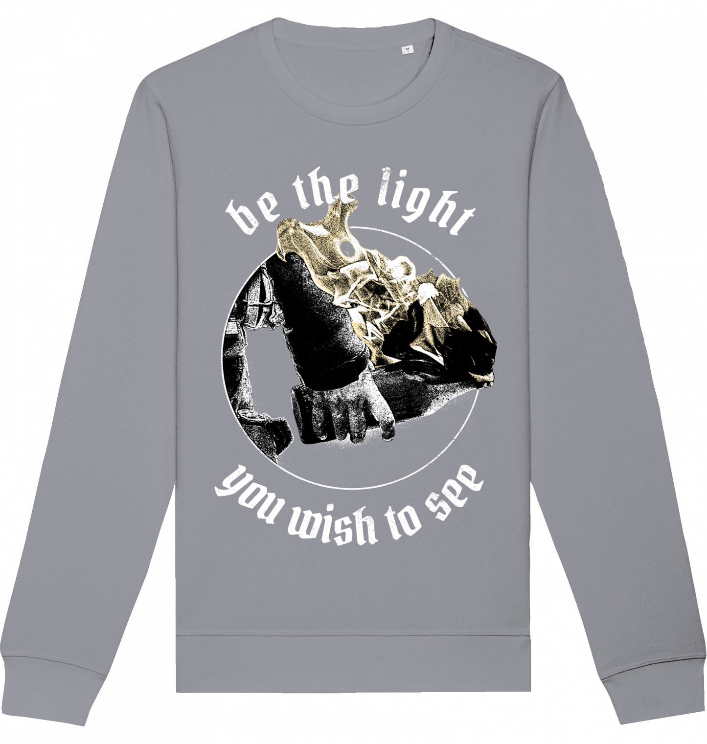 Be the light you wish to see - Crewneck Unisex