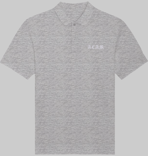 A.C.A.B. POLO SHIRT M*N (embroidered)