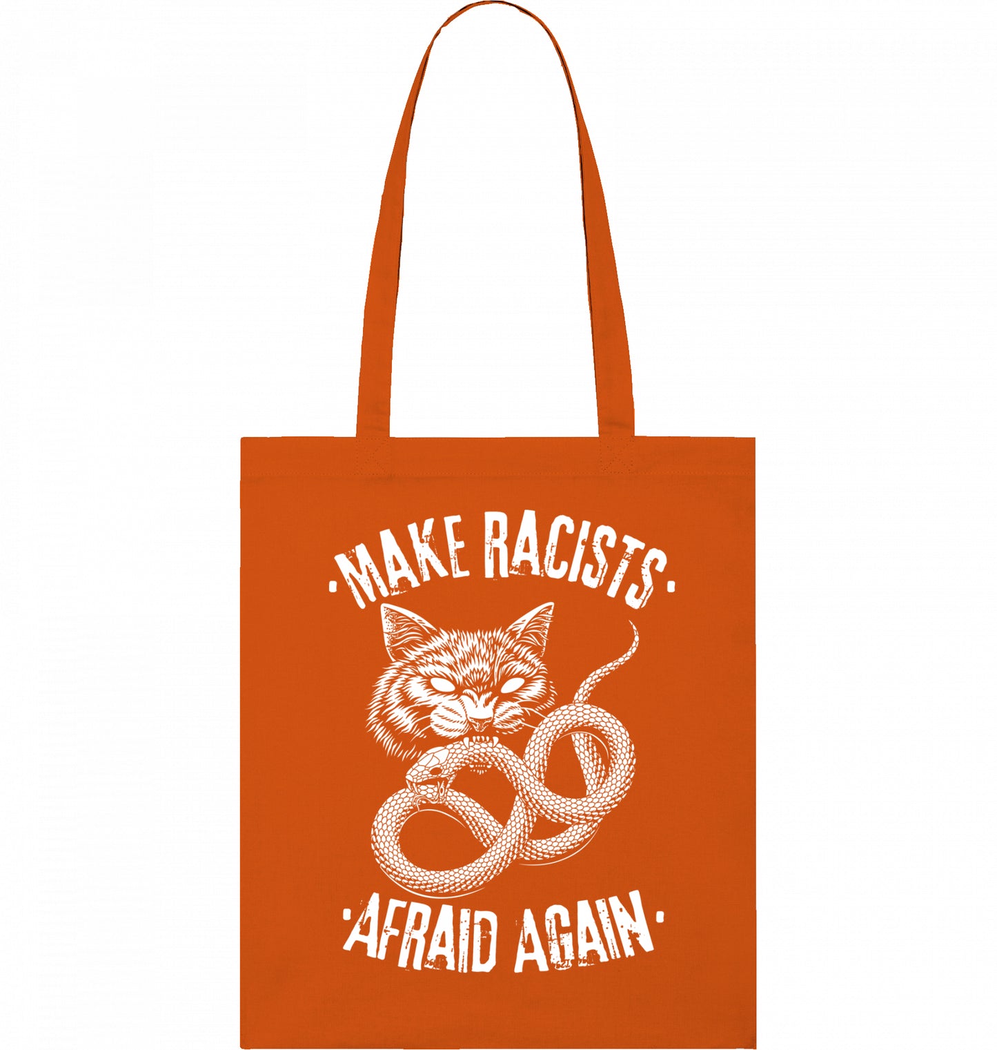 MAKE RACISTS AFRAID AGAIN - Tote bag