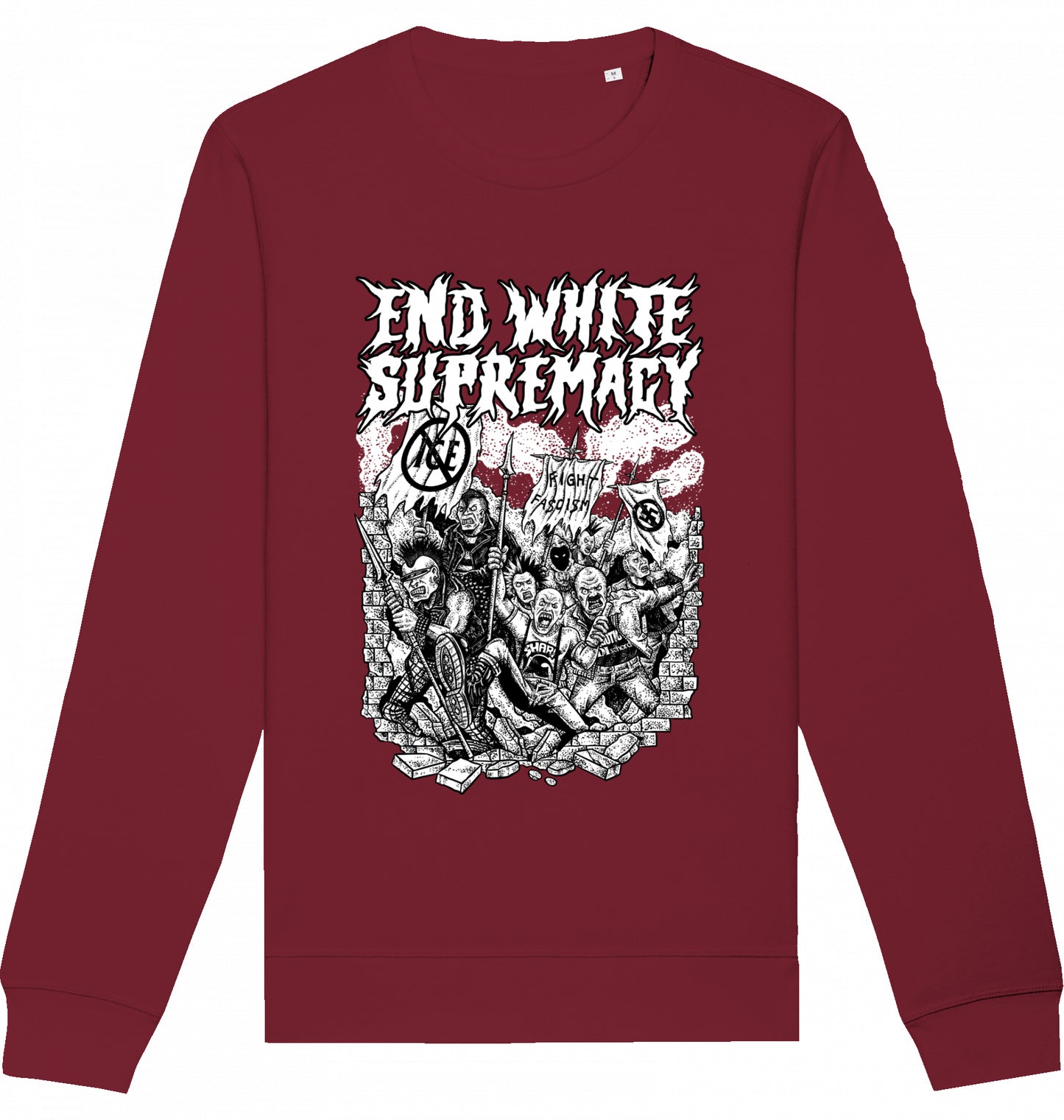 END WHITE SUPREMACY - Crewneck Unisex