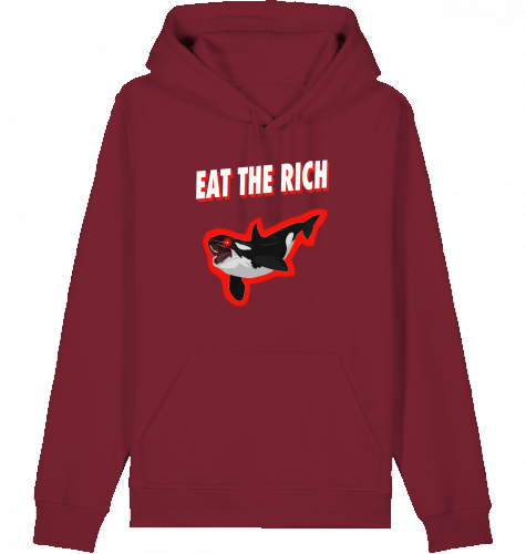 EAT THE RICH ORCA EDITION HOODIE