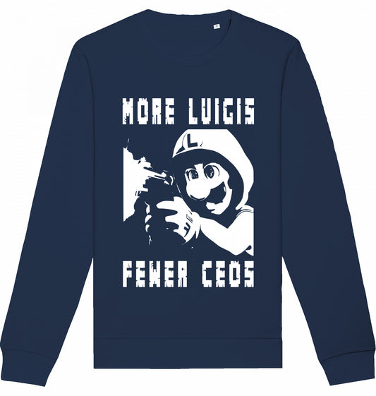 MORE LUIGIS FEWER CEOS - Crewneck Unisex