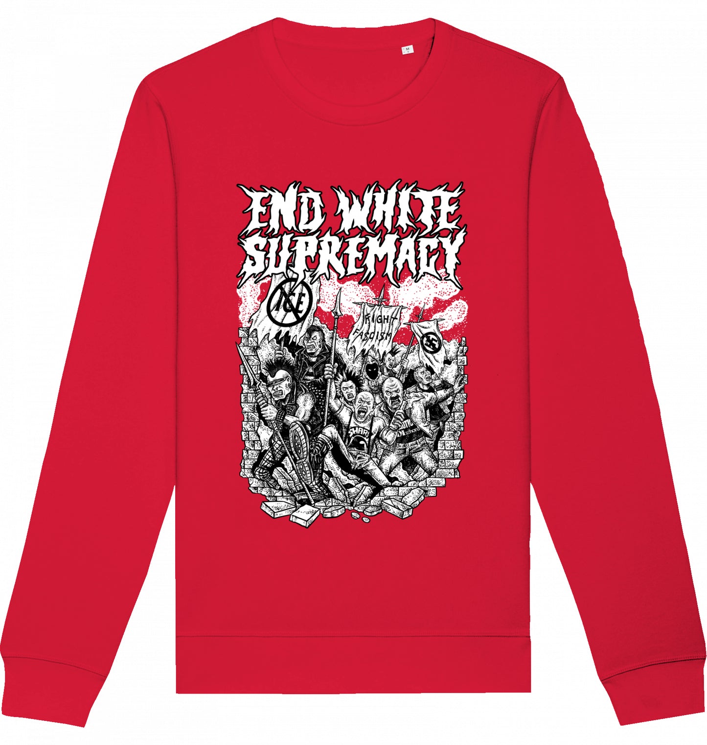 END WHITE SUPREMACY - Crewneck Unisex