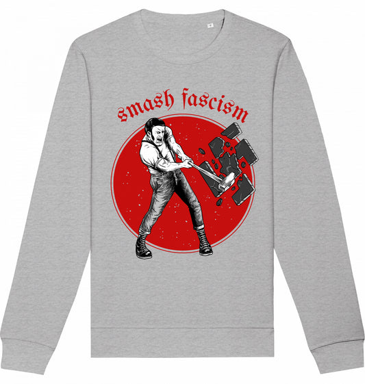 SMASH FASCISM - Crewneck Unisex