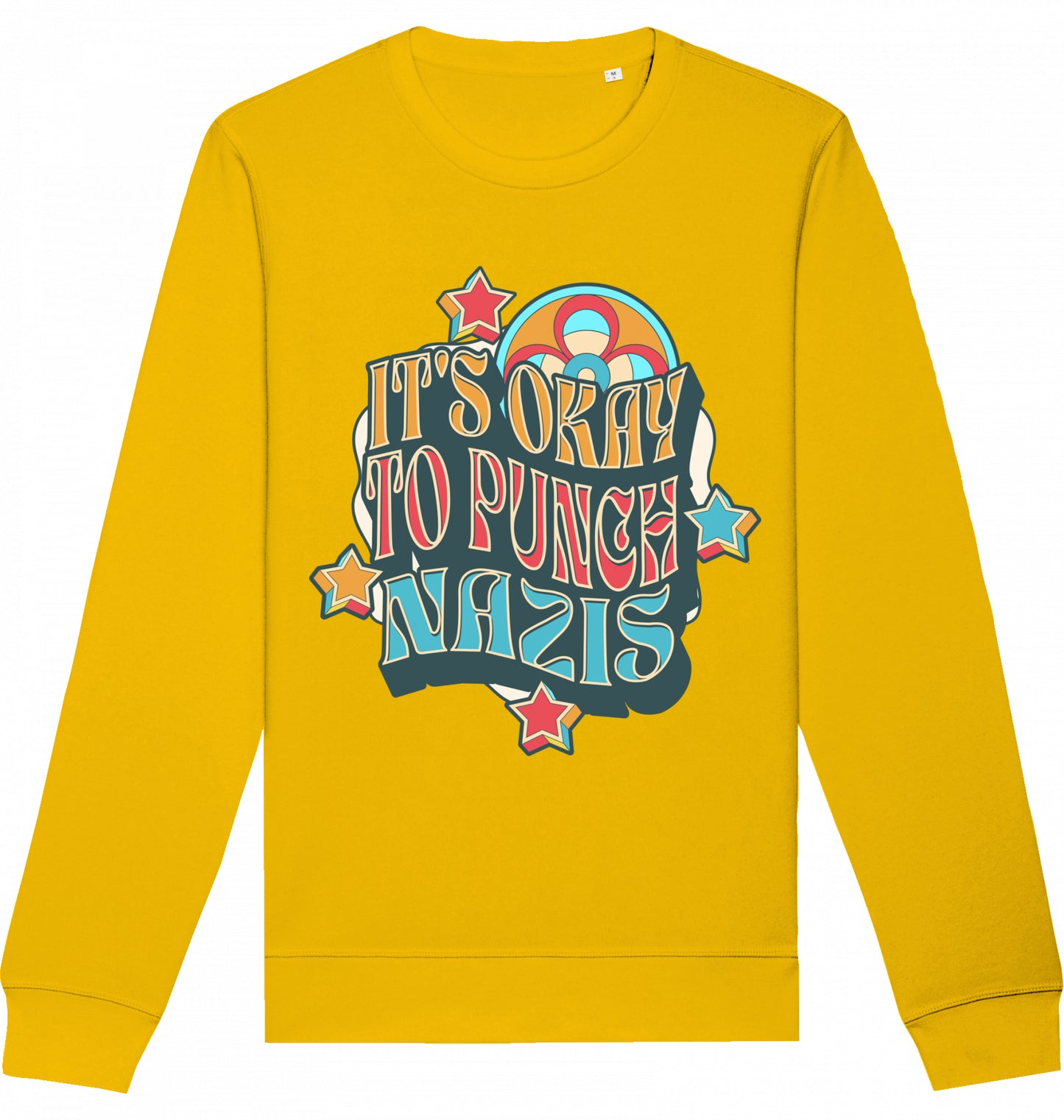 It's okay to punch Nazis - Crewneck Unisex