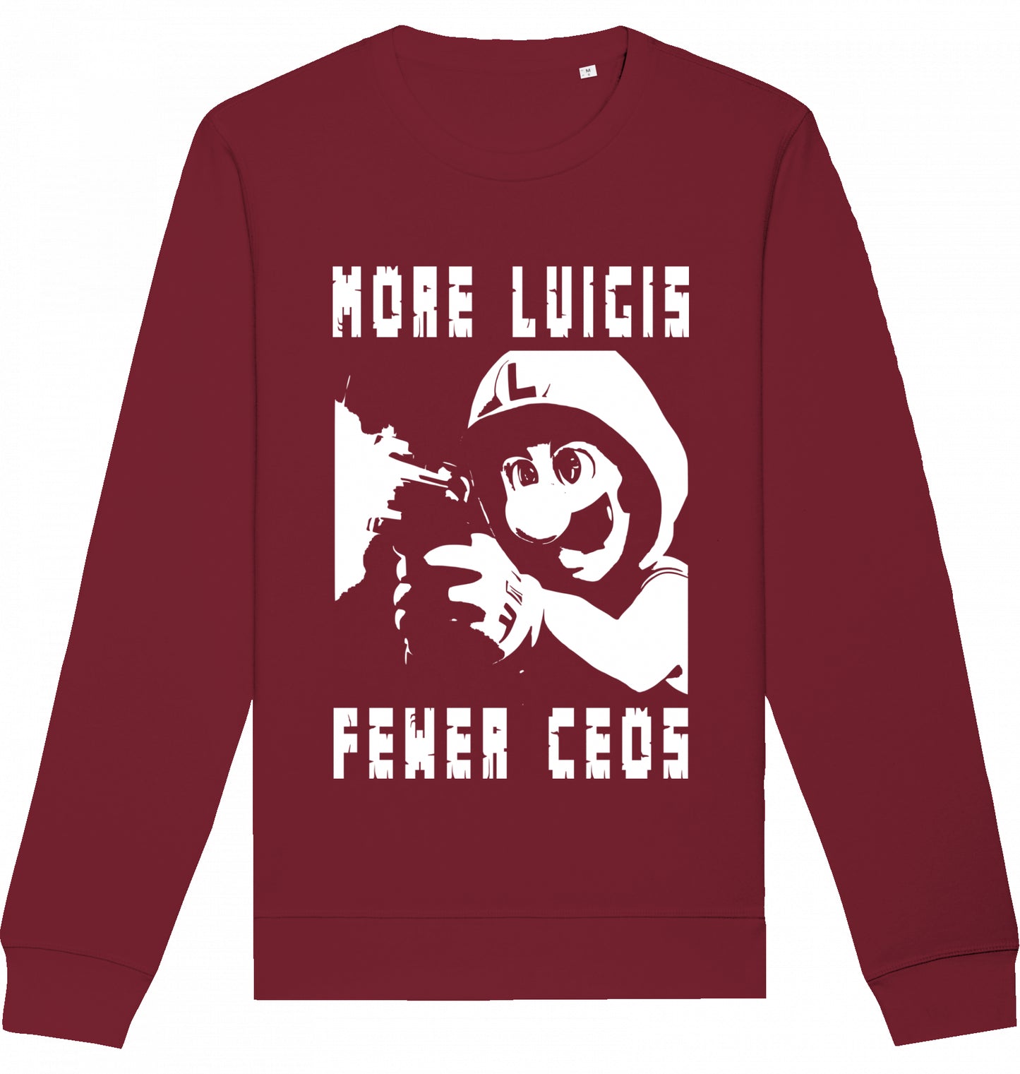 MORE LUIGIS FEWER CEOS - Crewneck Unisex