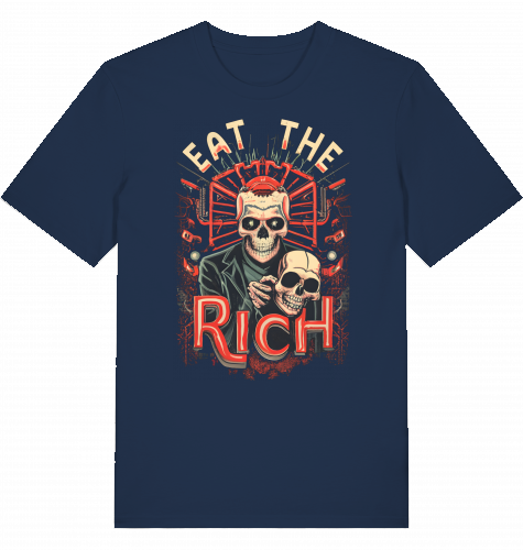 EAT THE RICH skull - Unisex