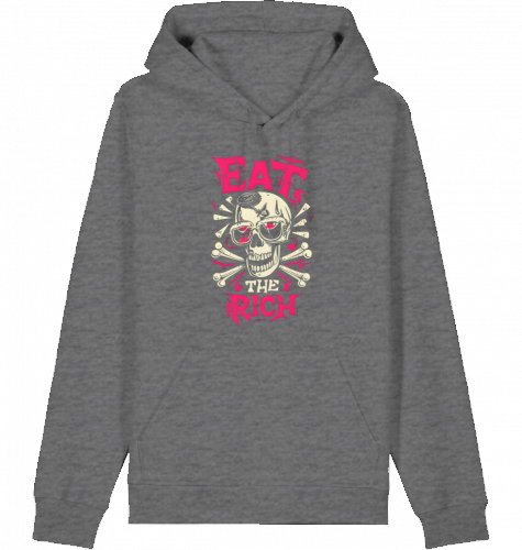 EAT THE RICH (SKULL) HOODIE