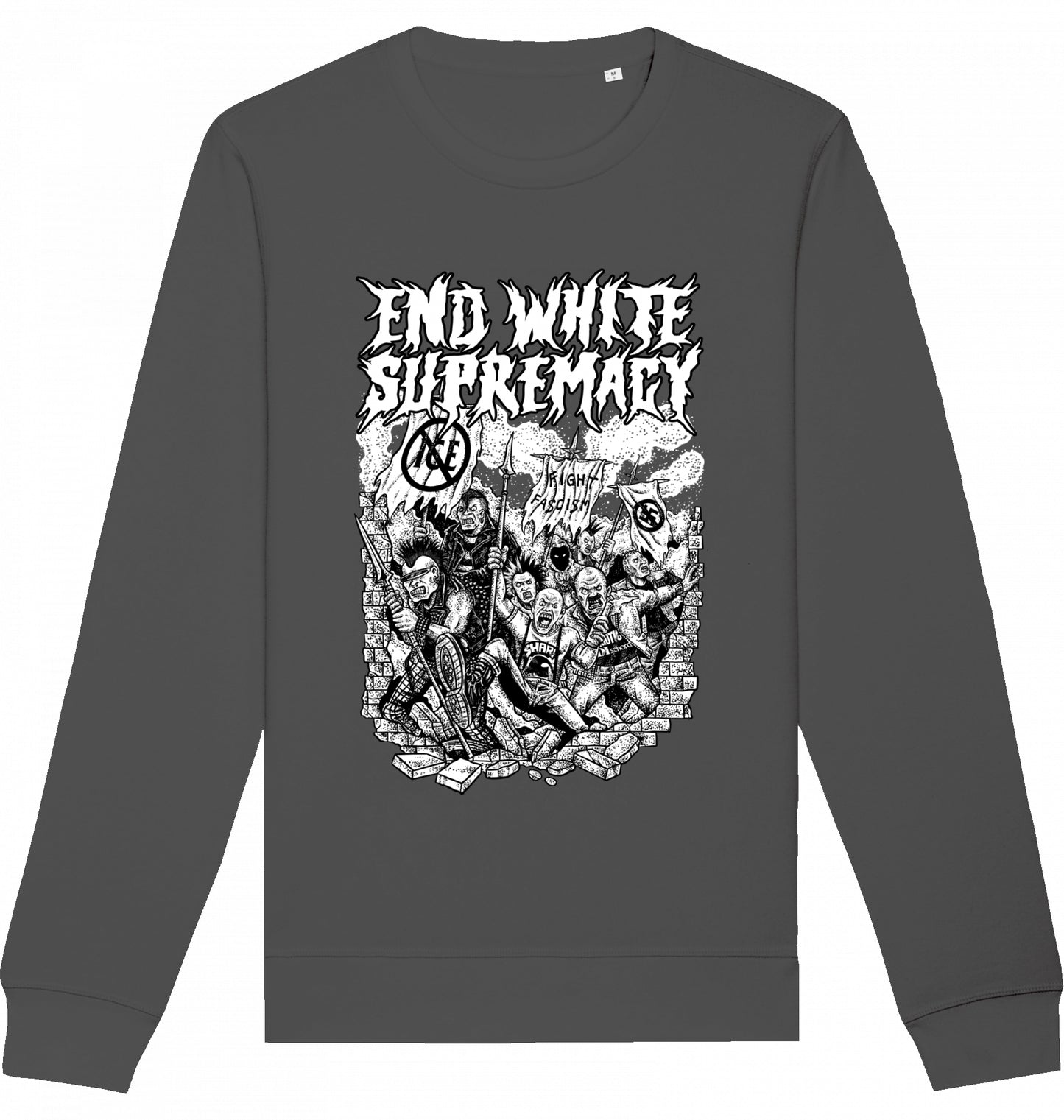 END WHITE SUPREMACY - Crewneck Unisex