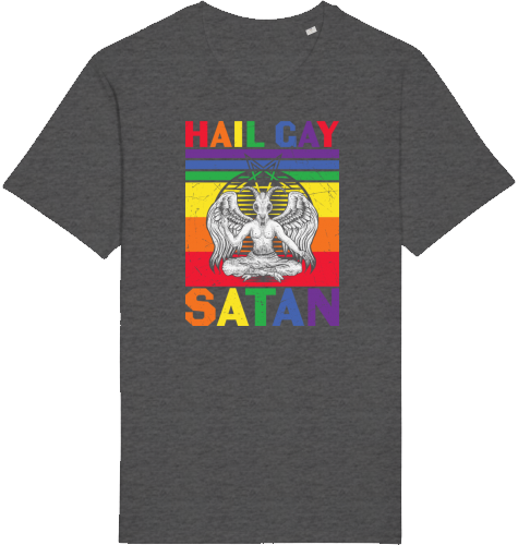 Hail Satan T-Shirt | Embrace Rebellion - Antifascist Clothing 