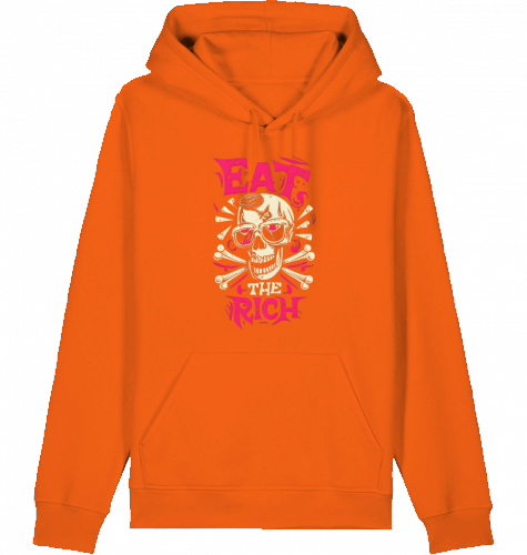 EAT THE RICH (SKULL) HOODIE